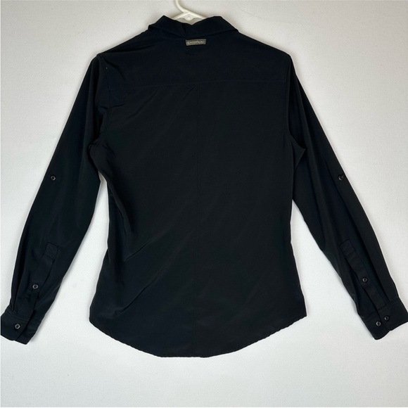 EXOFFICIO UPF 50+ Women's Button-Down Shirt in Black - Picture 9 of 9